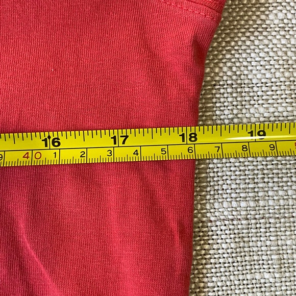 Life Is Good Red Cotton Peace Love Holiday Festive Long Sleeve T-Shirt-Sz-M - Picture 12 of 16